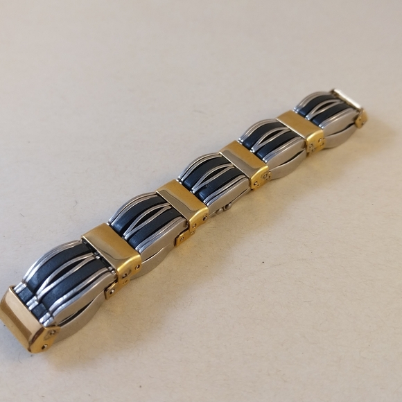 Other - Elegant Two-Tone Men's Bracelet